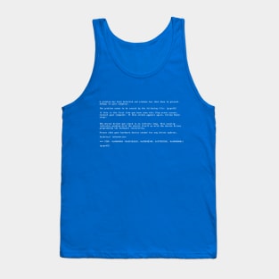 Error Tank Top